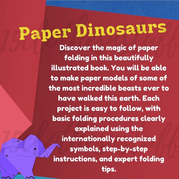 VINTAGE NWT Kids Origami Book Kits Bundle - Picture 10 of 16